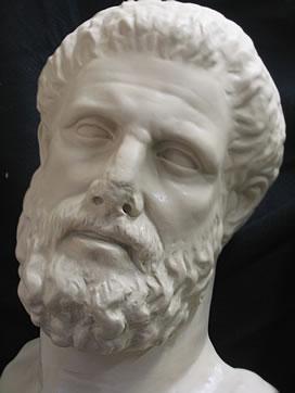 STUNNING HIPPOCRATES SCULPTURE STATUE